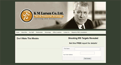 Desktop Screenshot of kmlarsenco.com